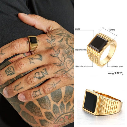 Men’s Eagle Plated Ring