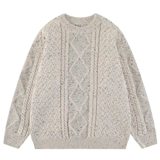Twisted Pullover Sweater