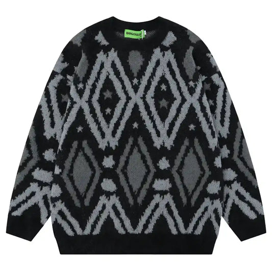 Men's Geometric Sweater