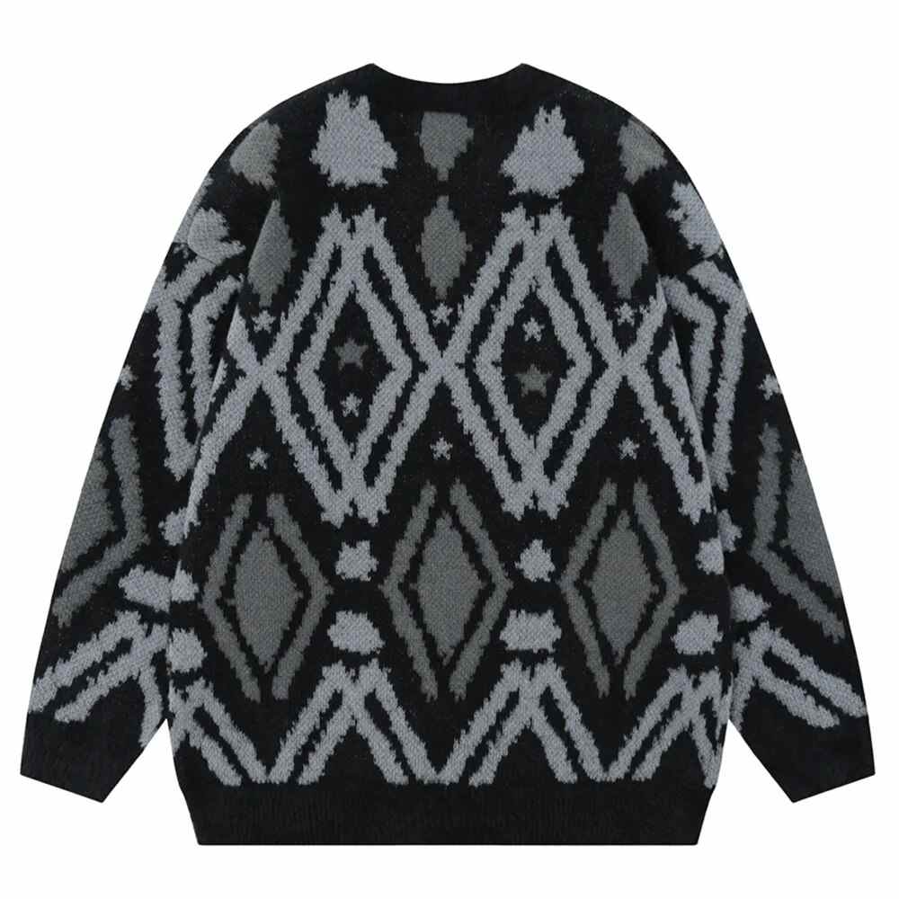 Men's Geometric Sweater
